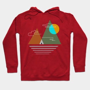 Camping in the mountains Tea Hobby Holiday Freetime Hoodie